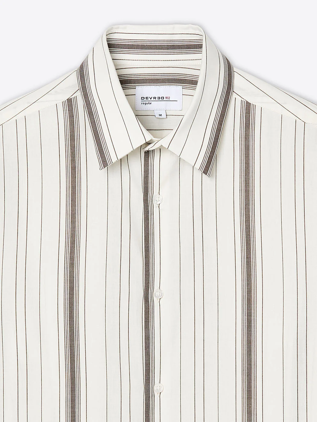 Chemise slim rayée en coton - Image 5