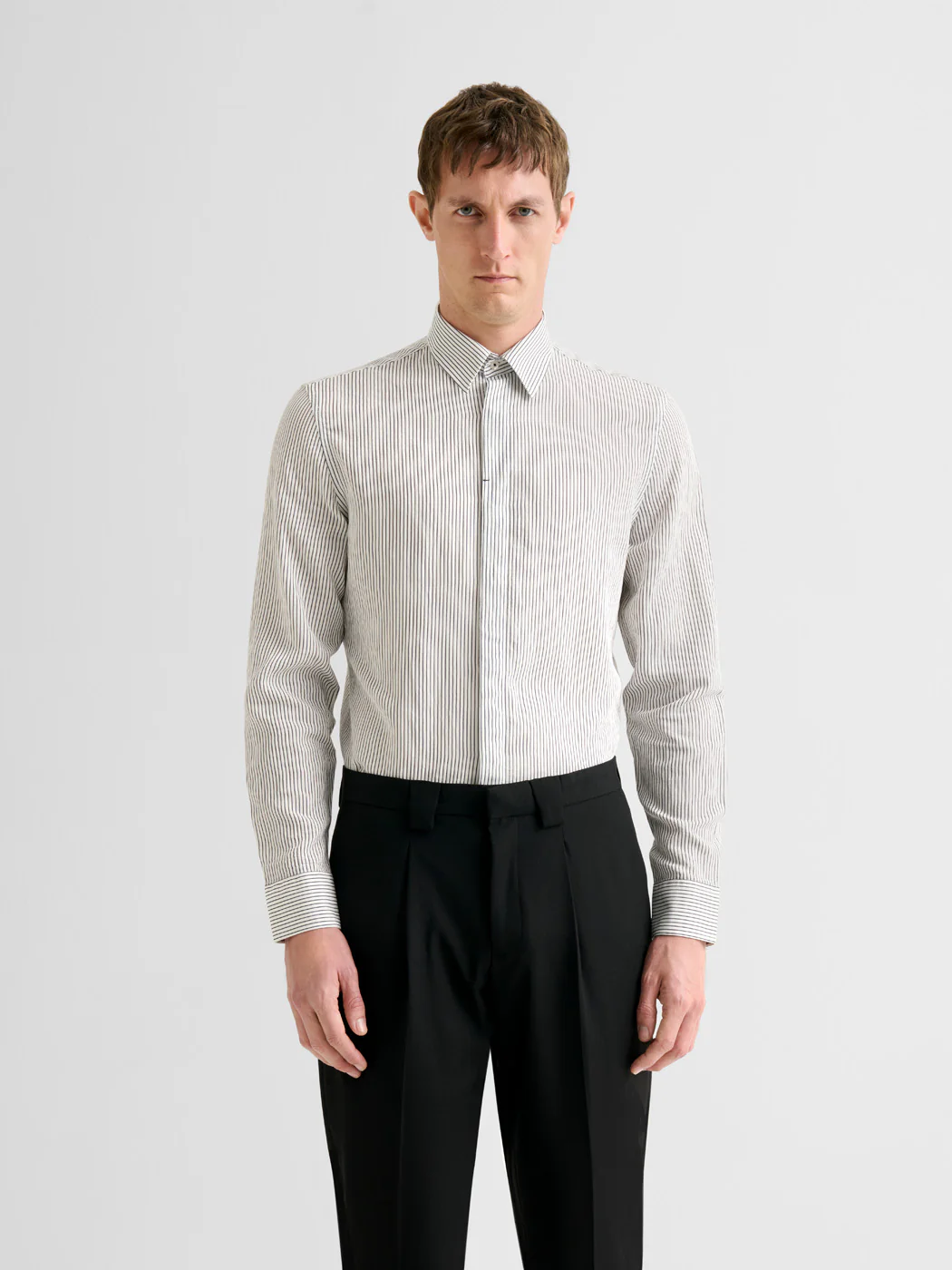 Chemise slim rayée