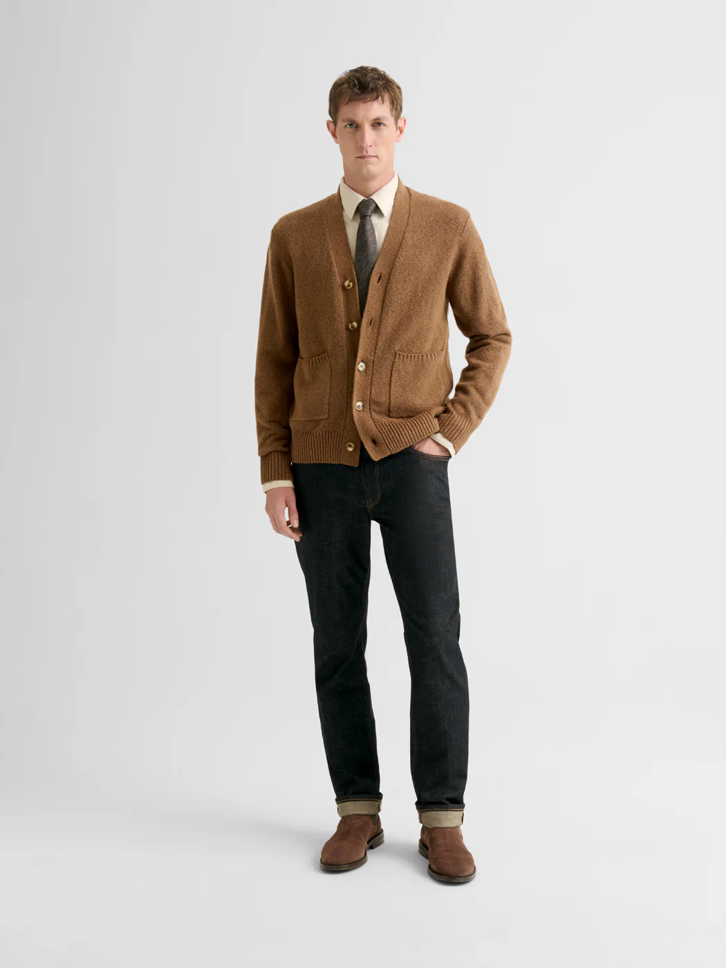 Chemise slim en coton - Image 3