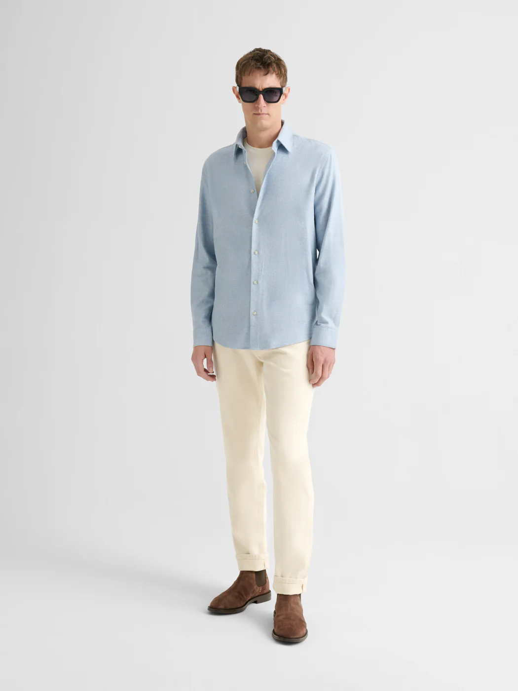 Chemise slim en coton - Image 3