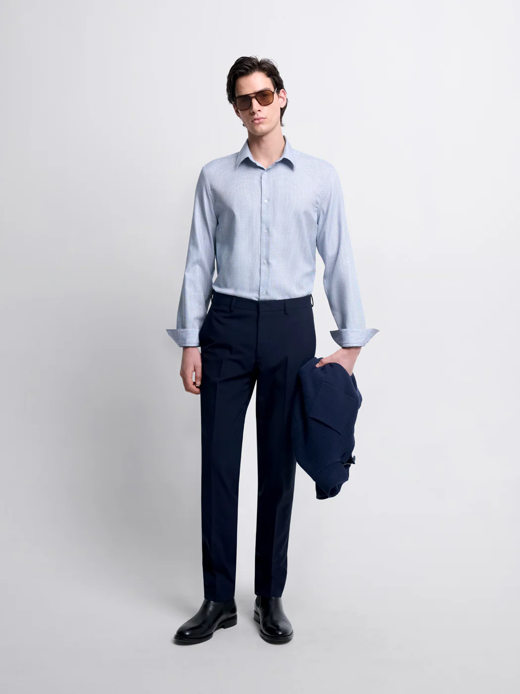 Chemise slim en coton bio - Image 4