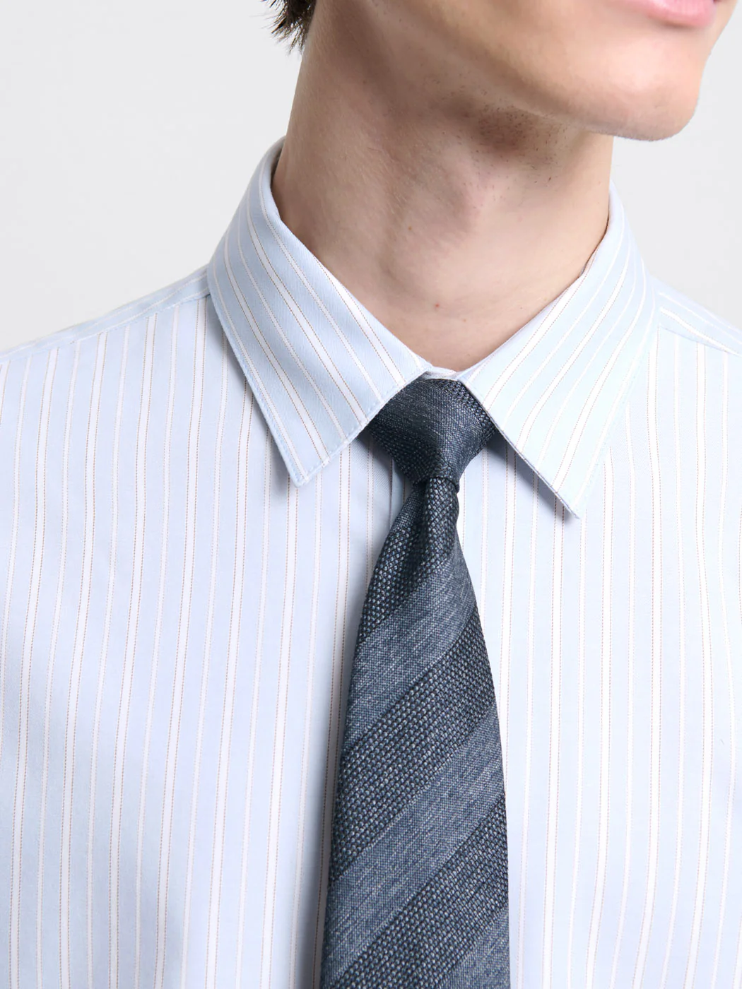 Chemise slim rayée sans repassage - Image 5