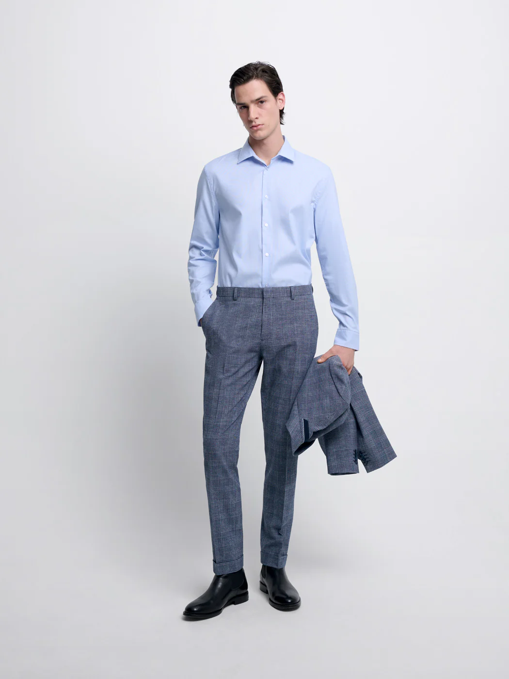 Chemise slim en coton - Image 4