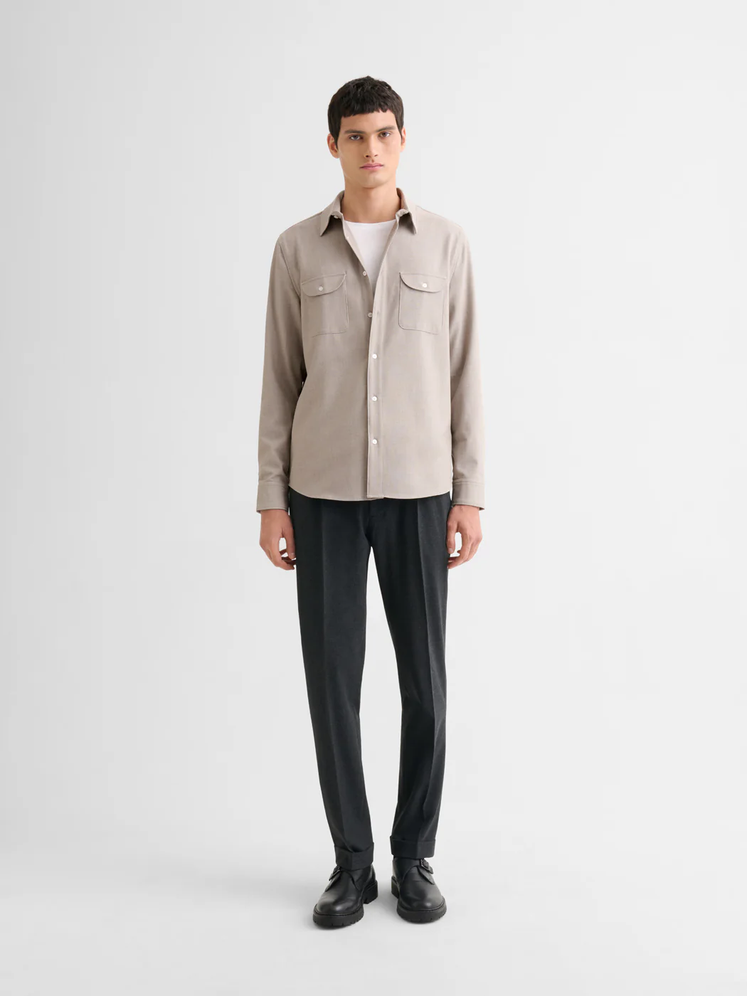 Chemise regular à poches - Image 3