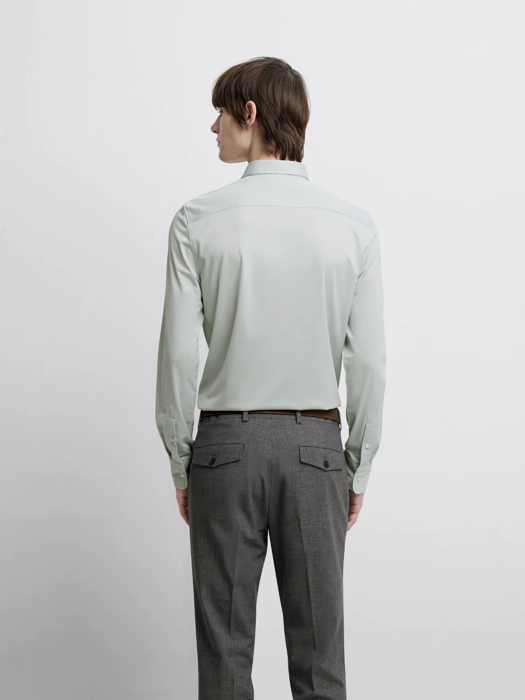 Chemise extraslim tissu traveler - Image 2