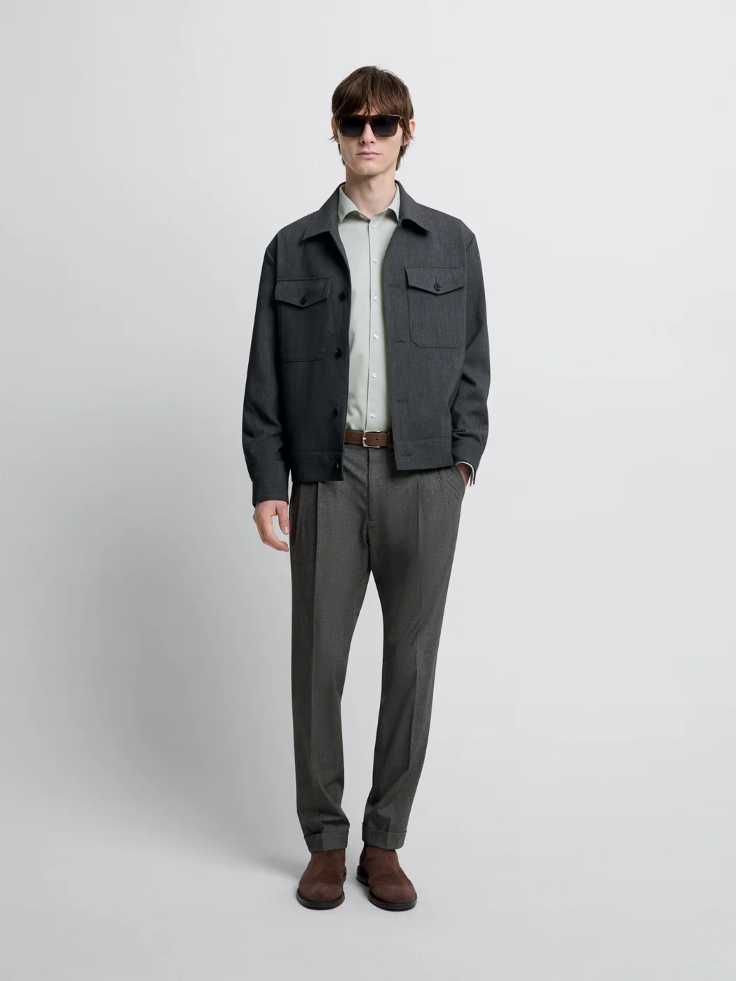Chemise extraslim tissu traveler - Image 4