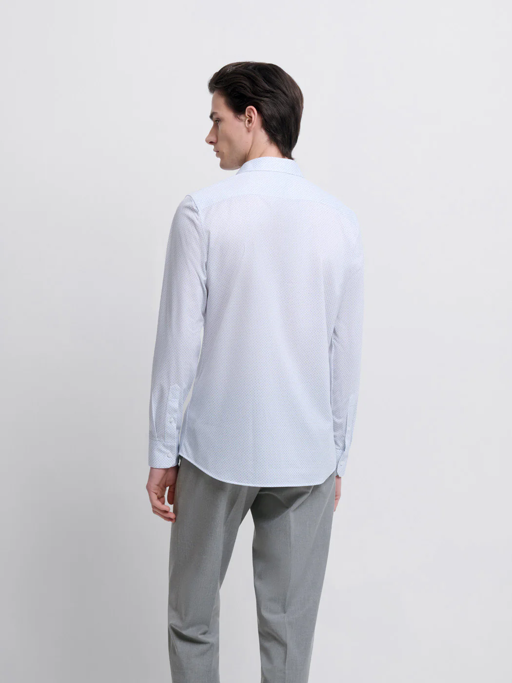 Chemise extraslim à motifs - Image 2