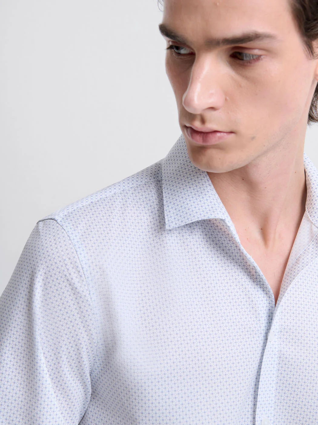 Chemise extraslim à motifs - Image 5