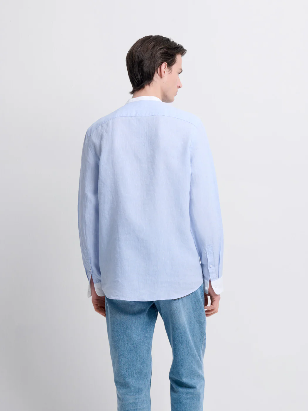 Chemise slim en lin - Image 2