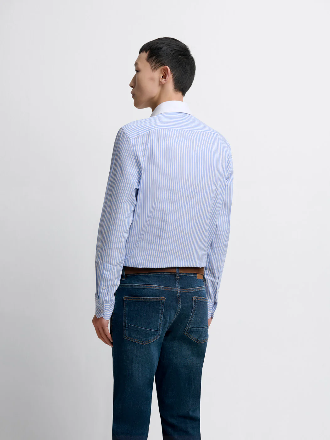 Chemise slim rayée - Image 2