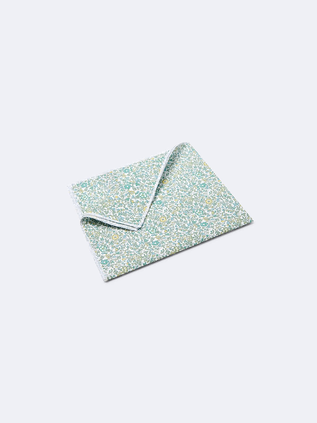 Pochette fleurie en coton - Le Colonel