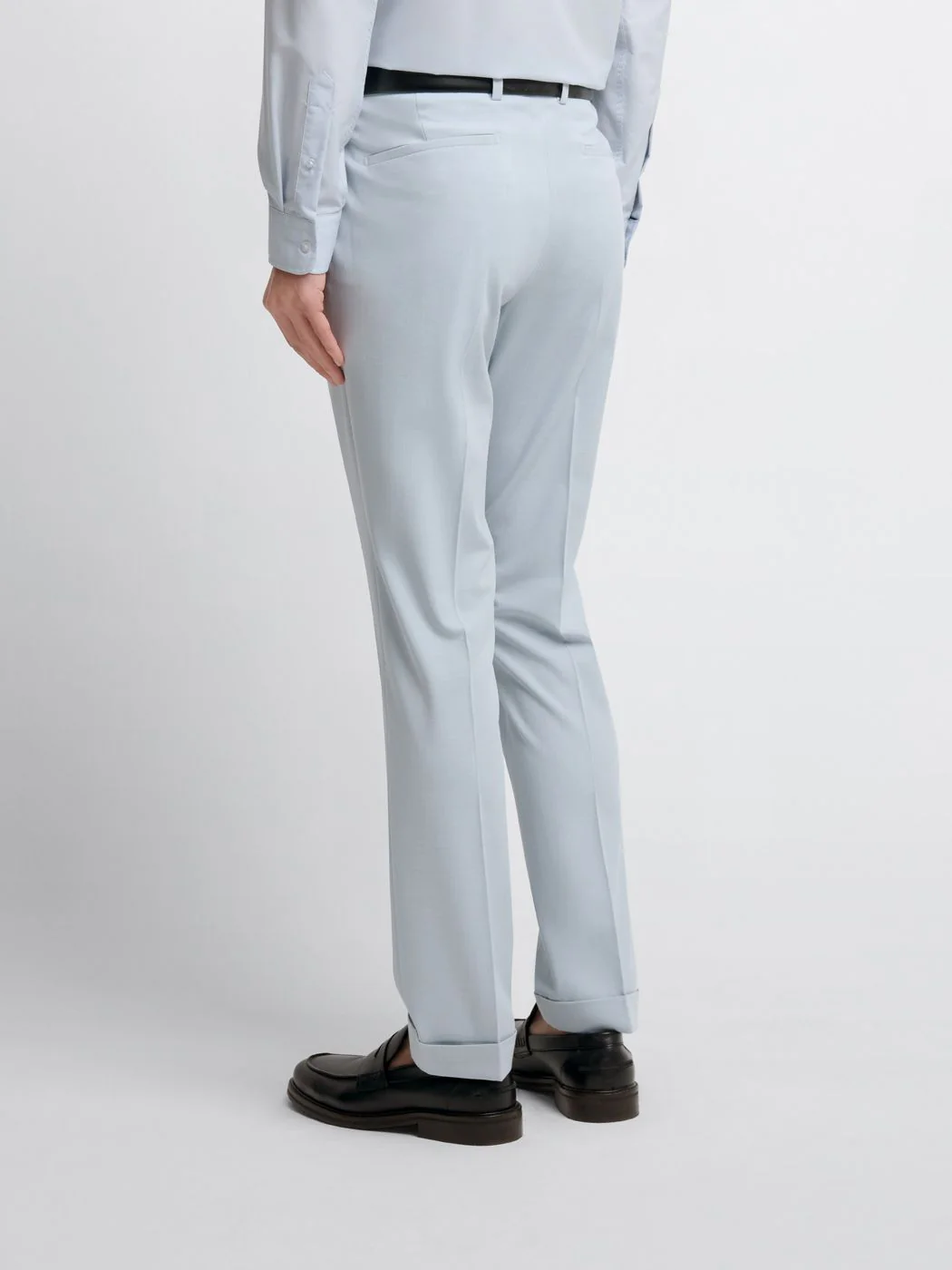 Costume 3 pièces slim bleu clair - Image 7