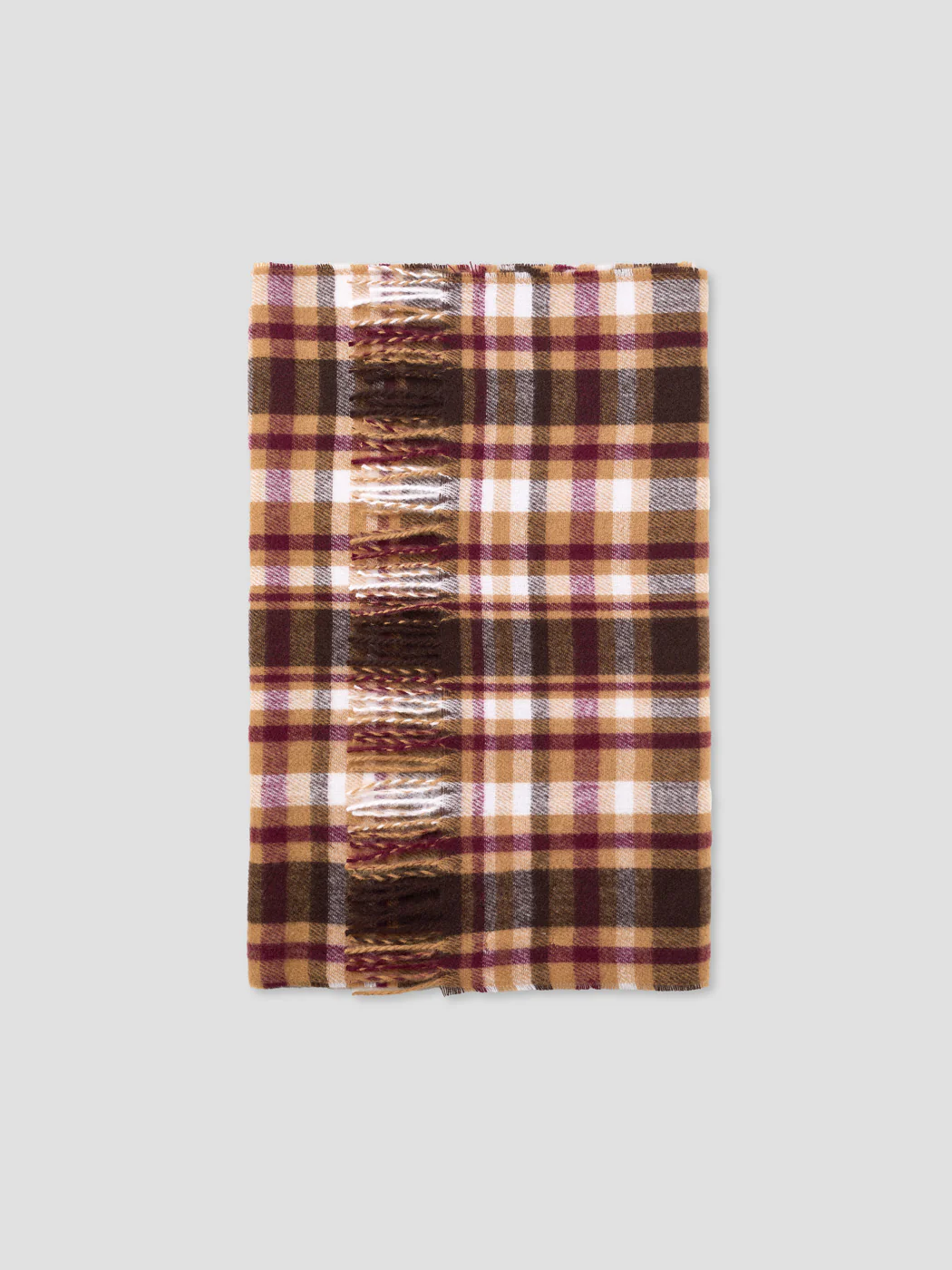 Echarpe plaid à carreaux