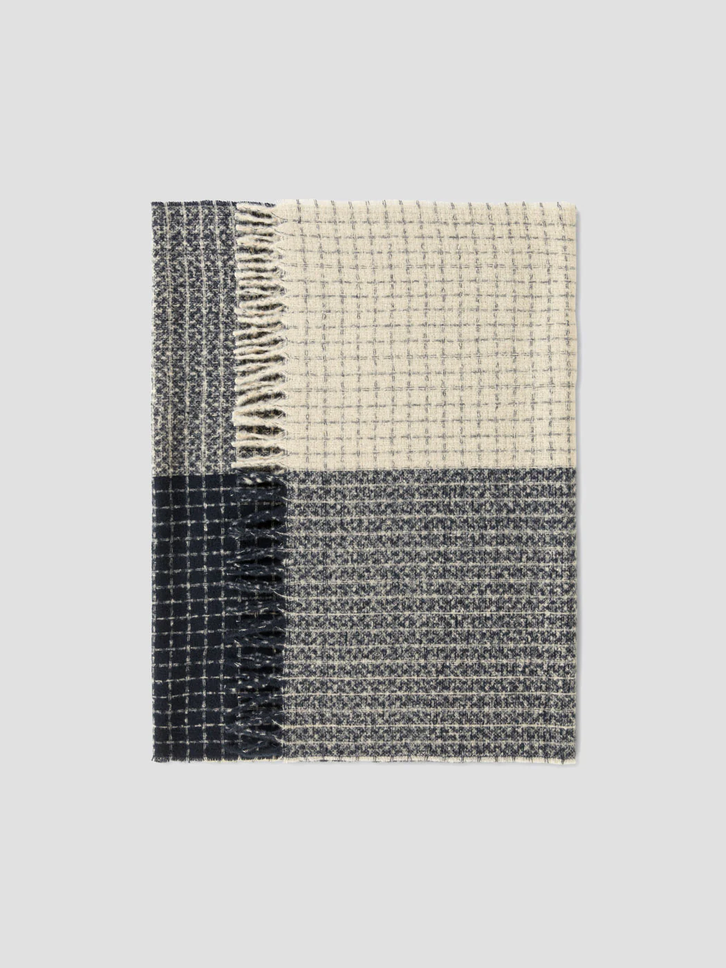 Echarpe plaid à carreaux