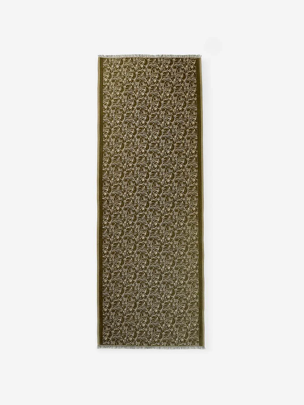 Echarpe en viscose  à fleurs - Image 2
