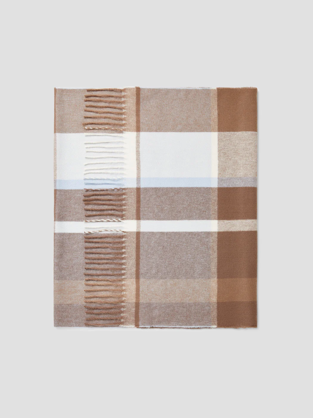Echarpe plaid à carreaux