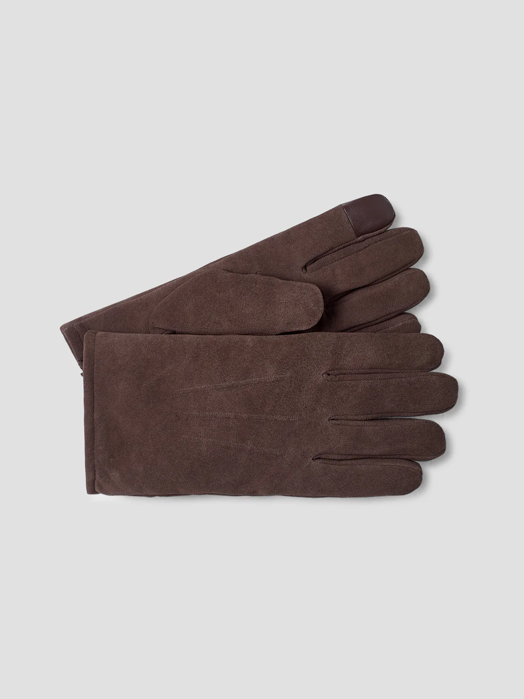 Gants en cuir intérieur sherpa