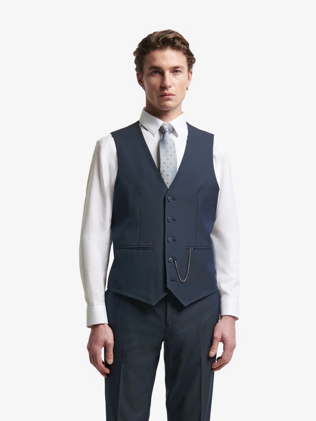 Gilet de costume bistretch