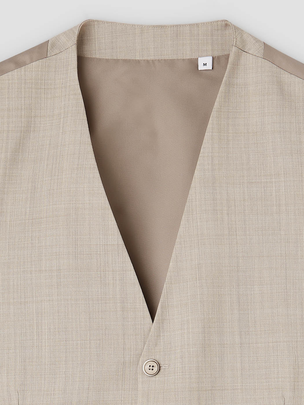 Gilet de costume en laine mérinos - Image 5