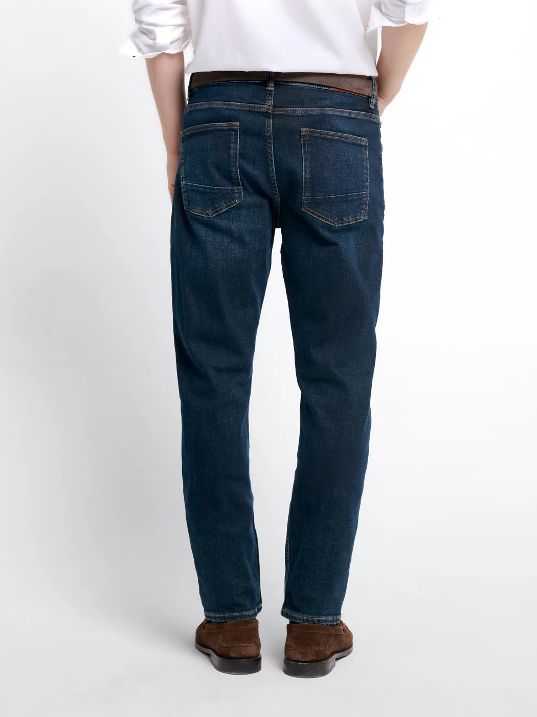 Jean denim regular stretch teinté - Image 3