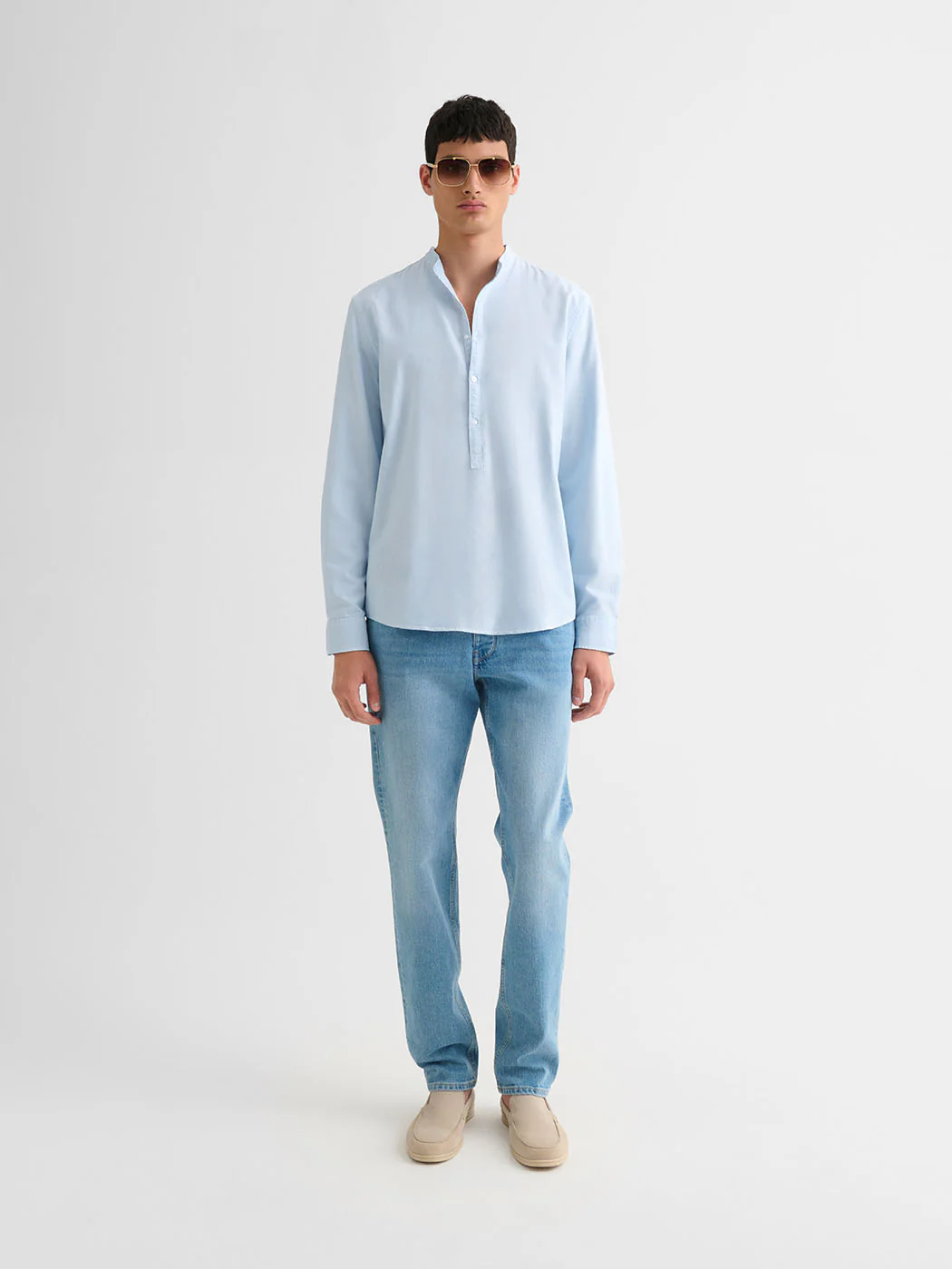 Jean denim slim stretch bleach
