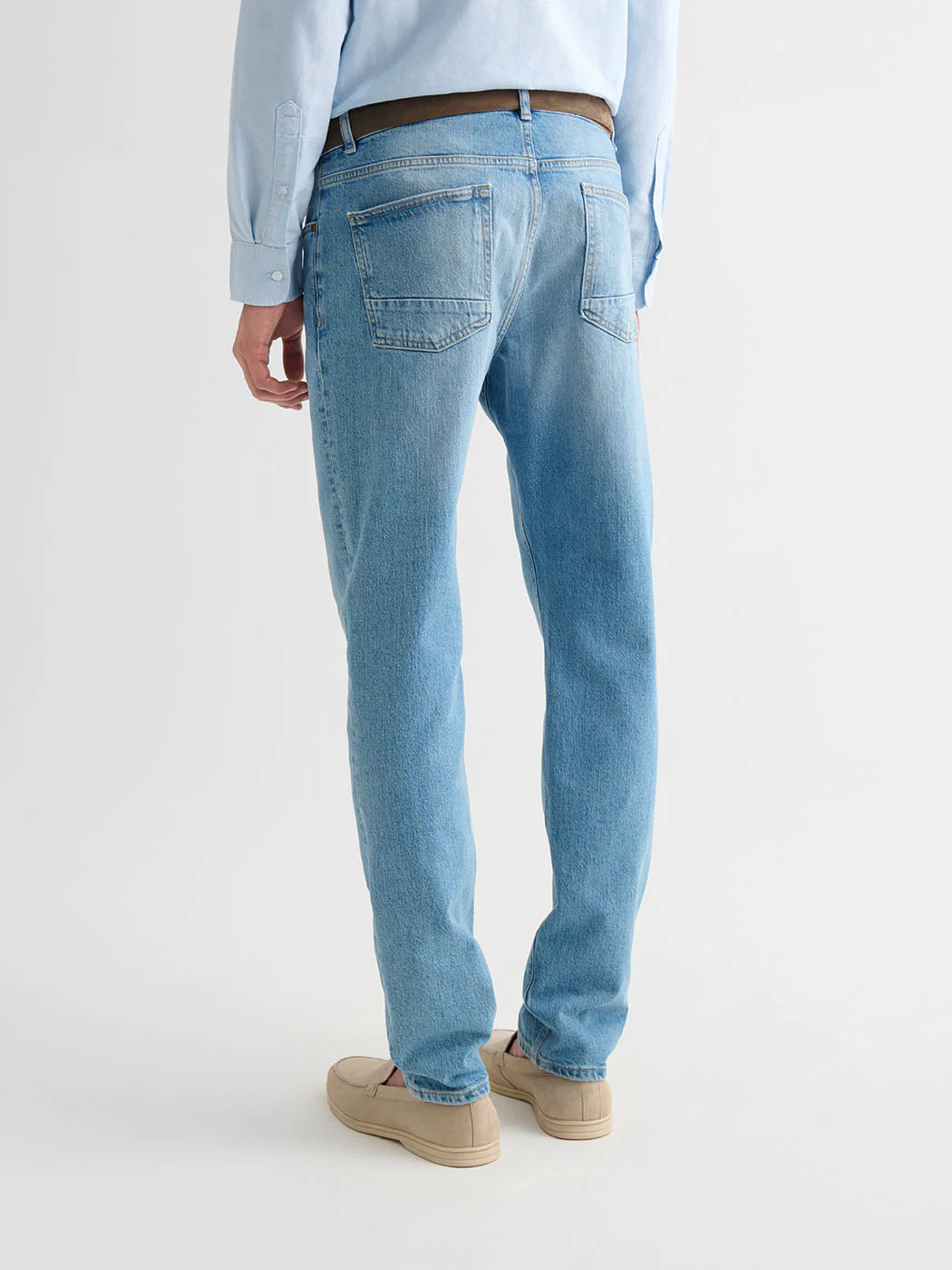 Jean denim slim stretch bleach - Image 3