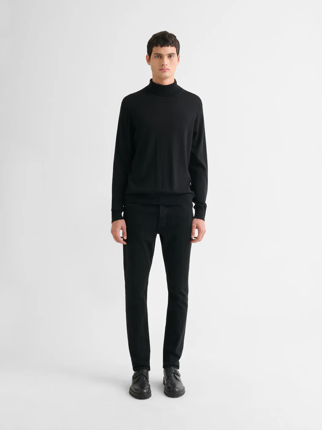 Jean denim slim teinté