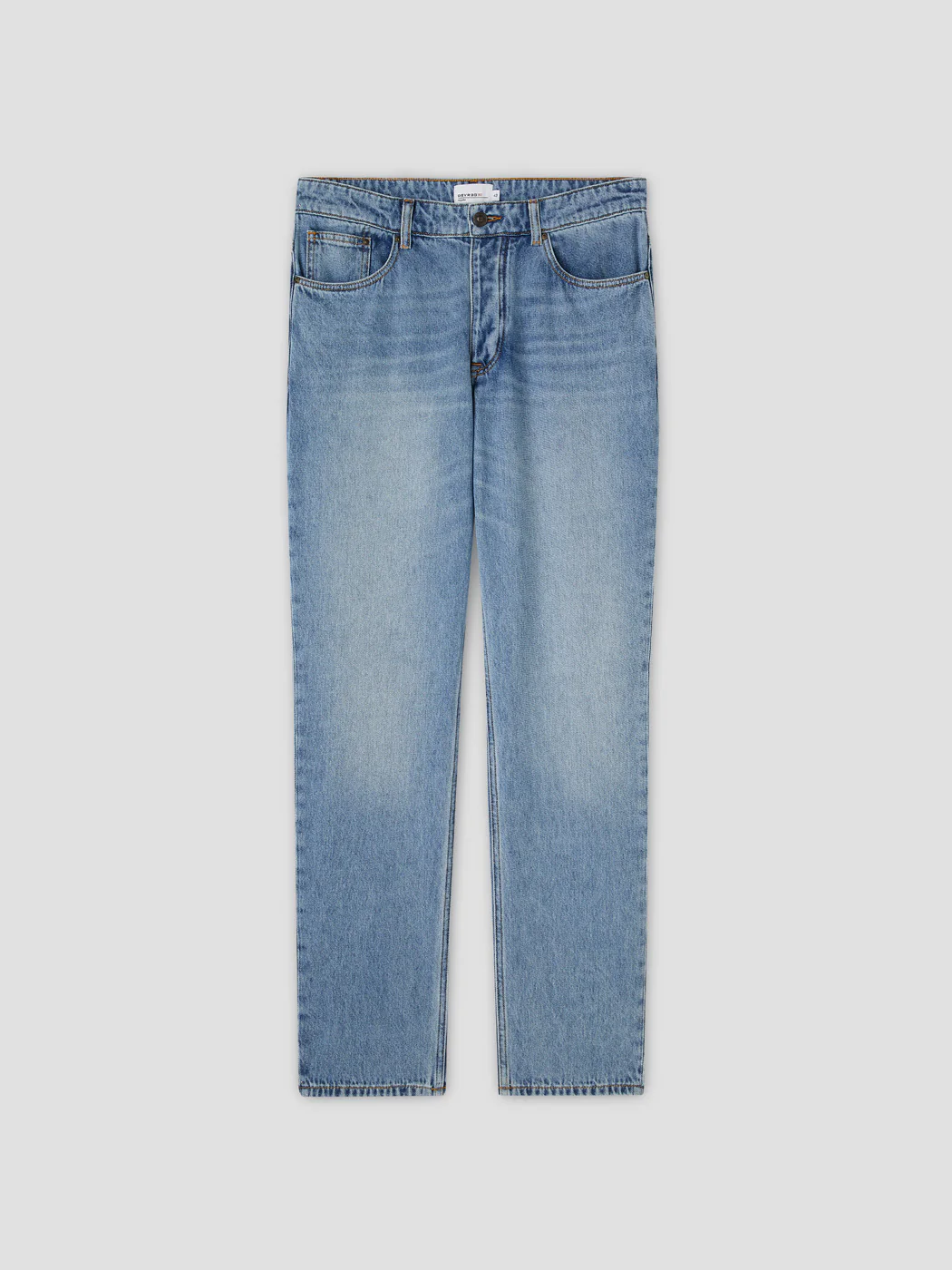 Jean denim regular en coton - Image 3