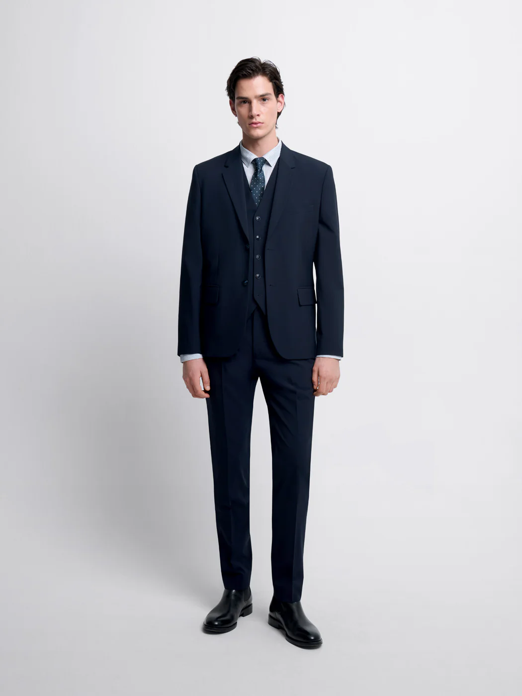 Pantalon de costume extraslim en laine - Image 4