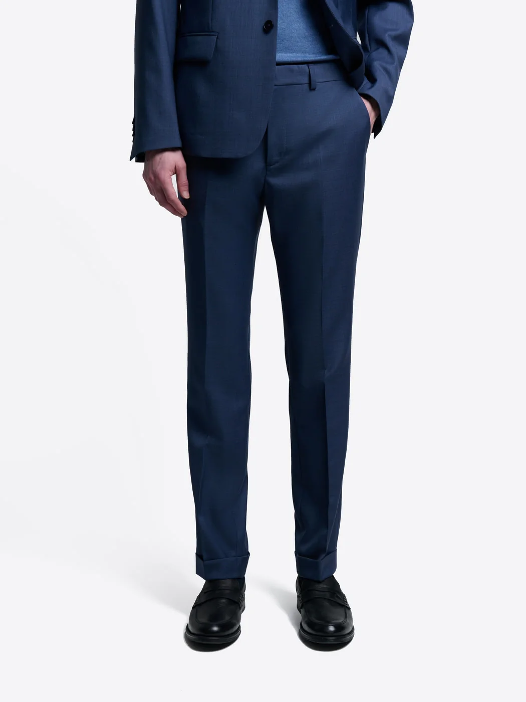 Pantalon de costume slim en laine - Image 2