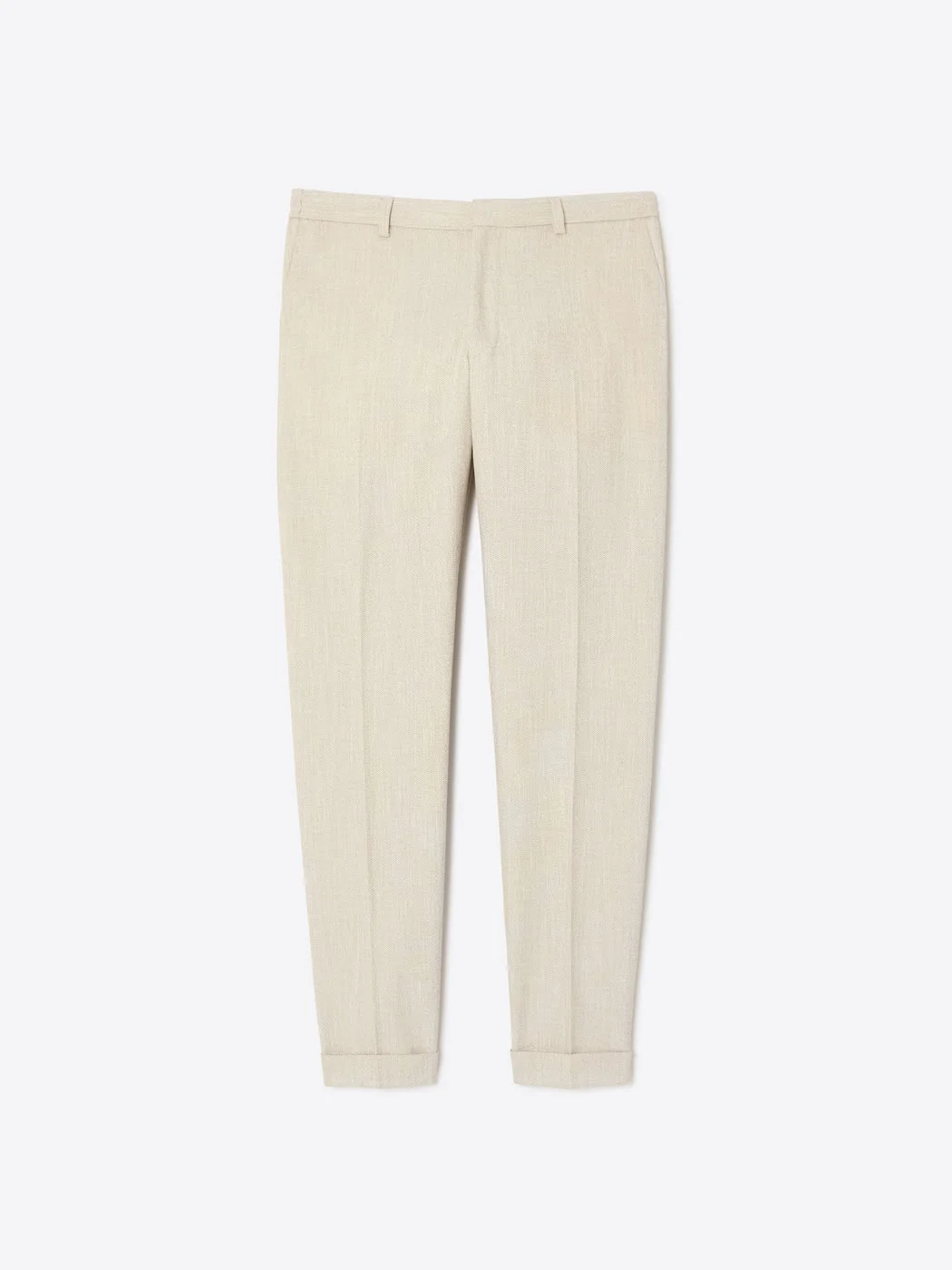 Pantalon de costume slim à motif - Image 3