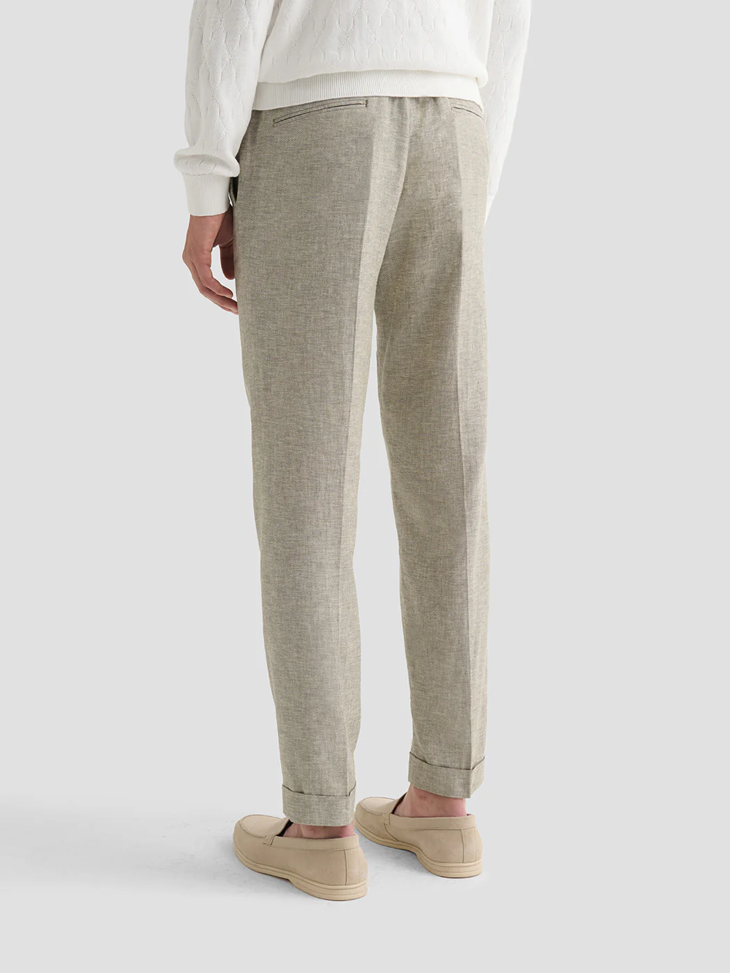 Pantalon de costume semi-élastiquée - Image 4