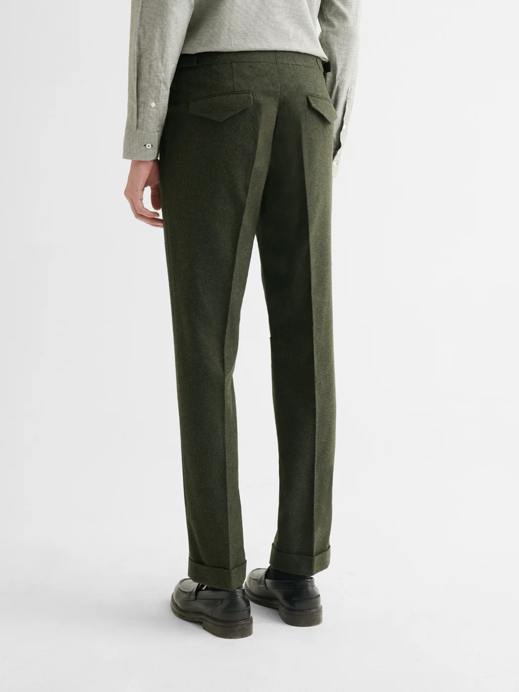 Pantalon de costume slim à pinces - Image 4