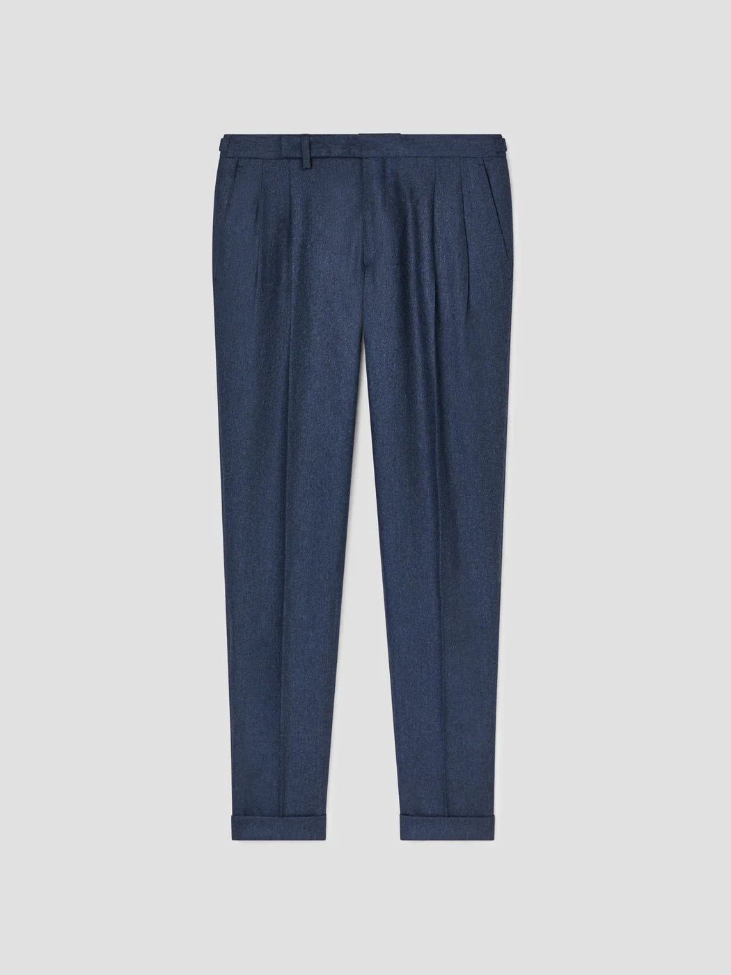 Pantalon de costume slim laine à pinces - Image 3