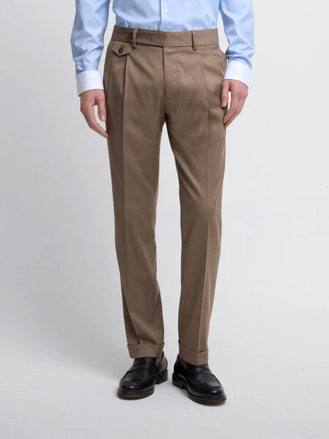 Pantalon de costume slim Ă double pince - Image 2