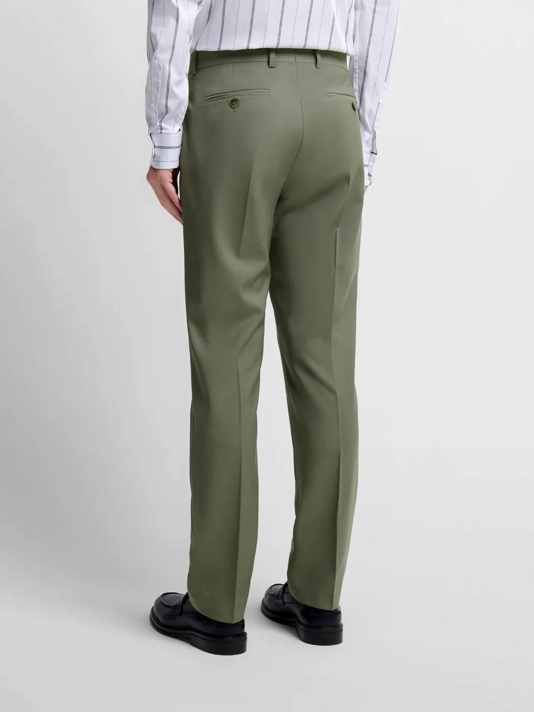 Pantalon de costume slim en laine - Image 4