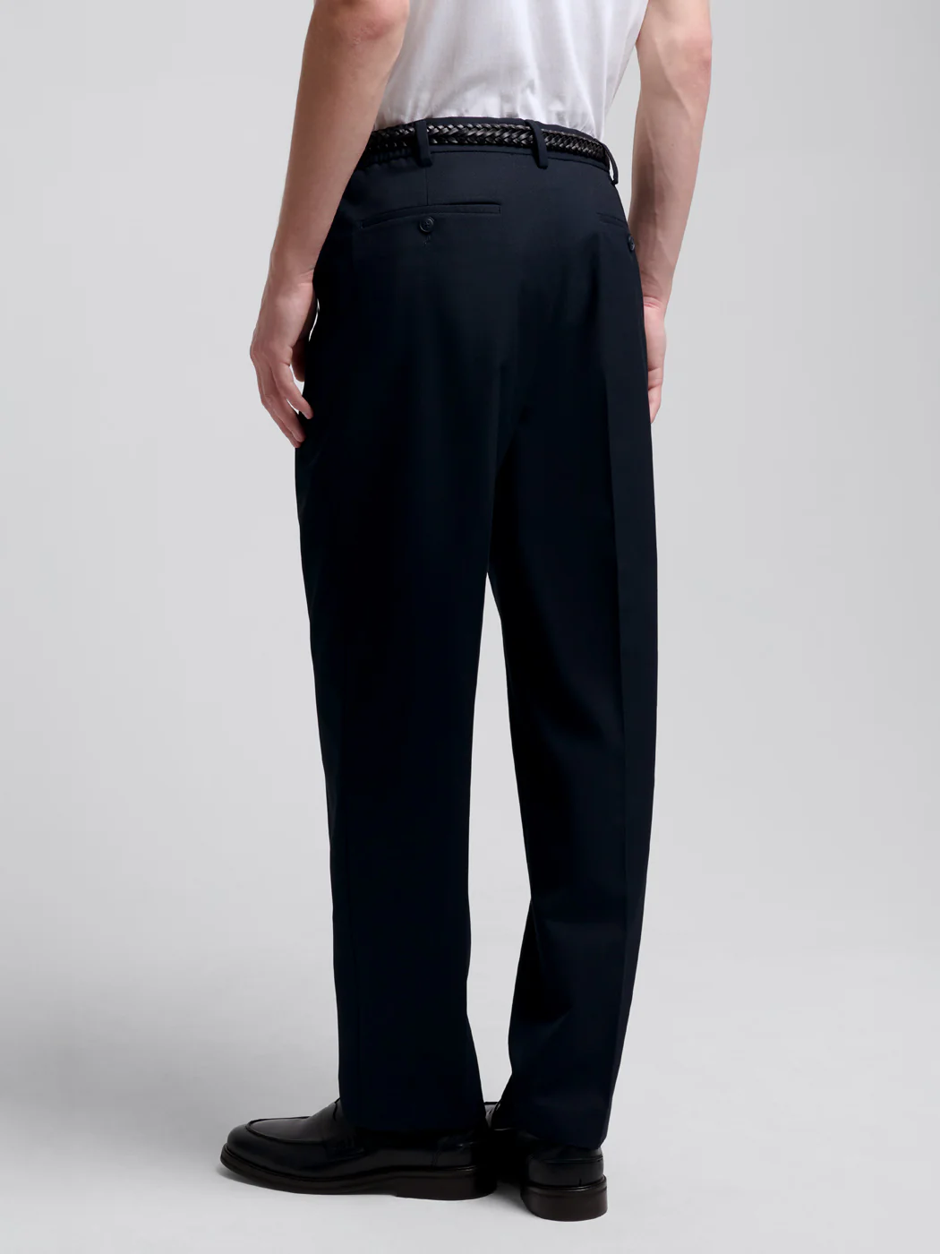 Pantalon de costume à pinces - L'atelier - Image 4