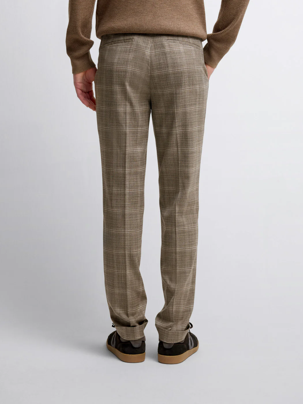 Pantalon de costume slim à carreaux - Image 4