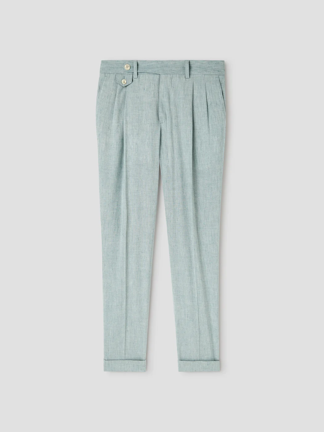 Pantalon de costume en lin mélangé - Image 3