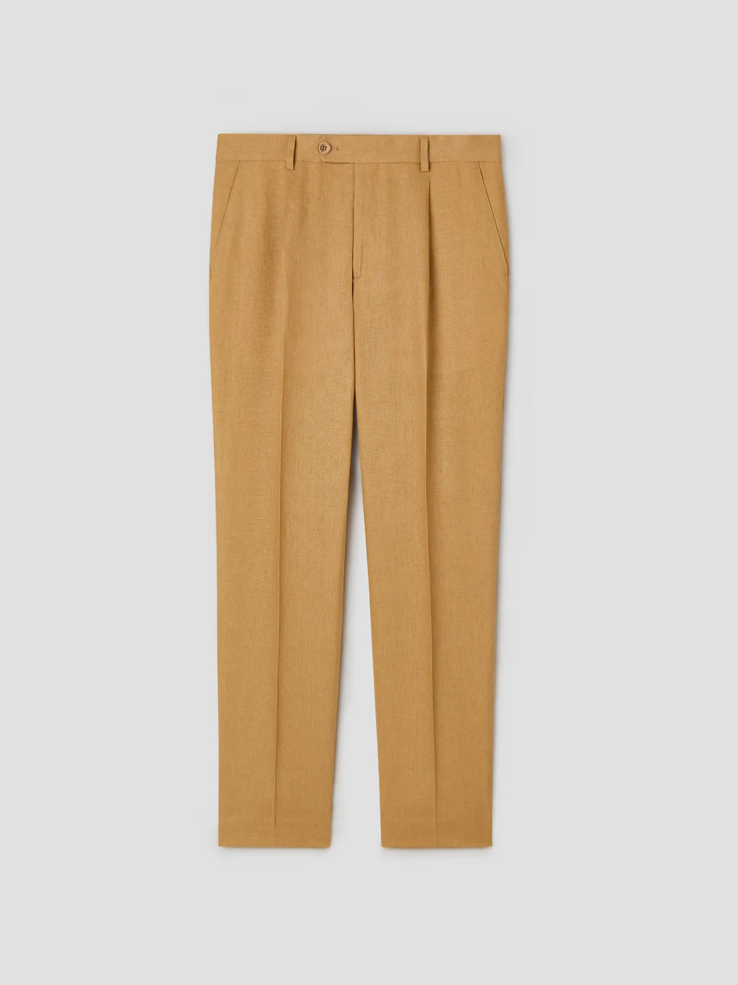 Pantalon de costume regular en lin - Image 3