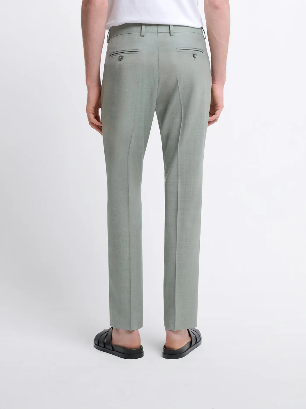 Pantalon de costume slim en laine - Image 4