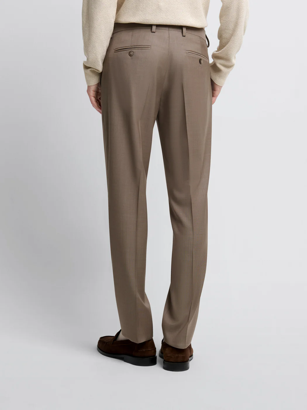 Pantalon de costume slim en laine - Image 4