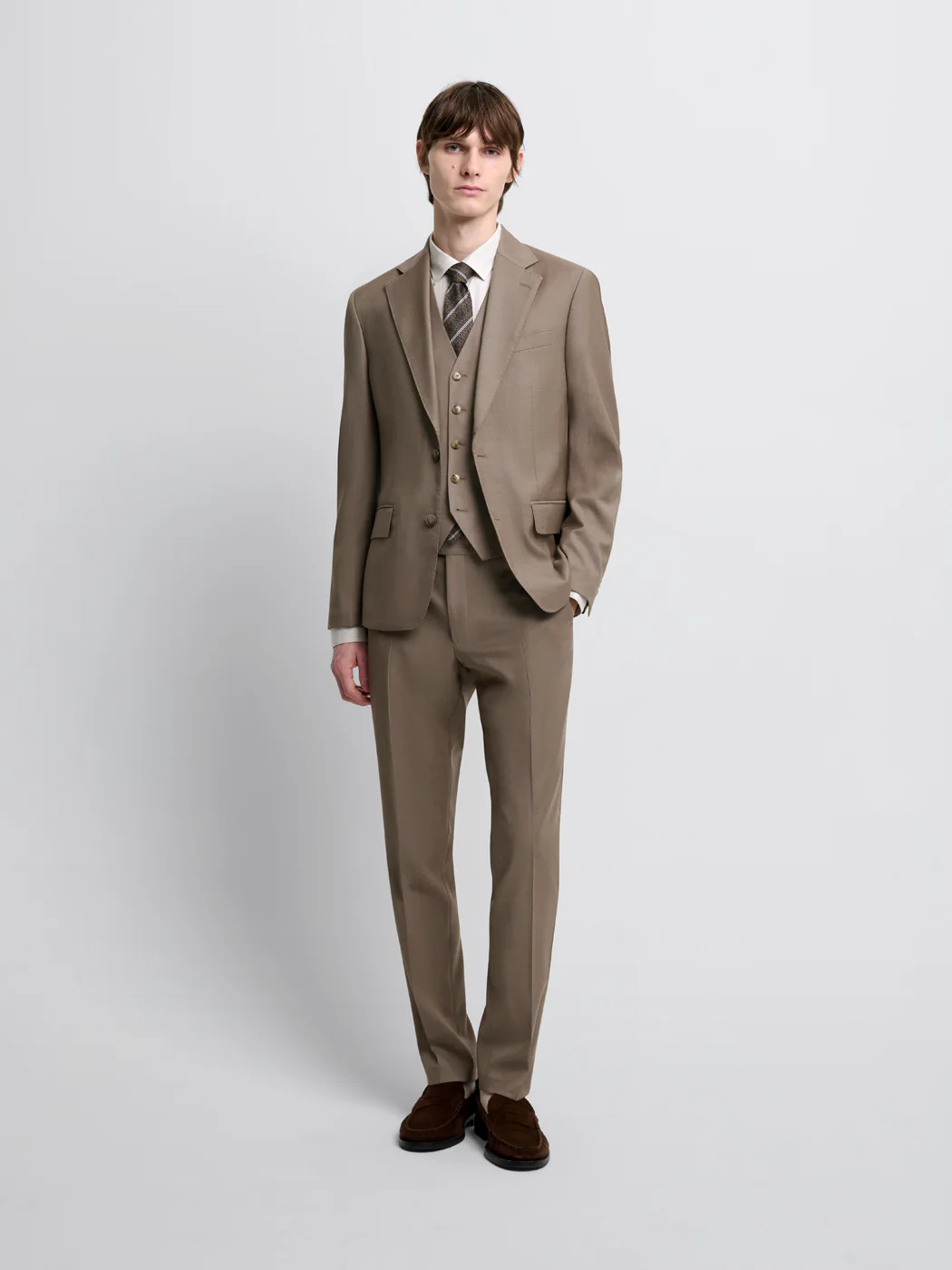 Pantalon de costume slim en laine - Image 5
