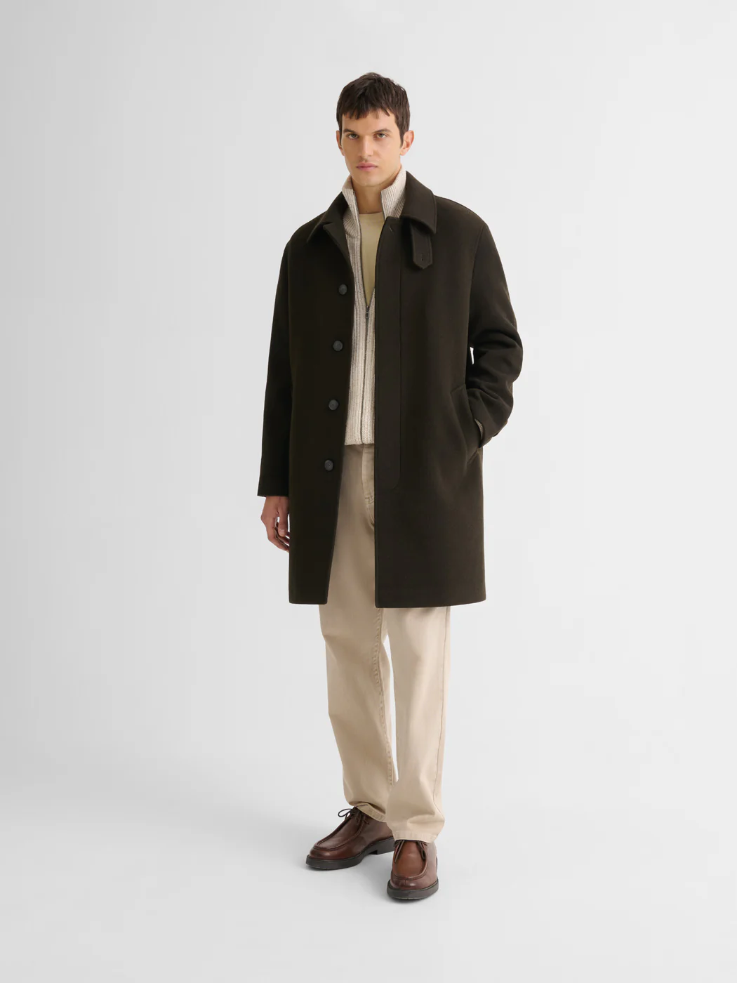 Pardessus col chemise - Image 4