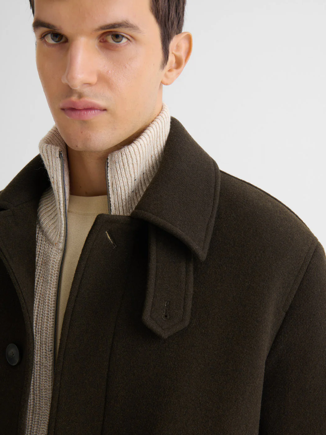 Pardessus col chemise - Image 5