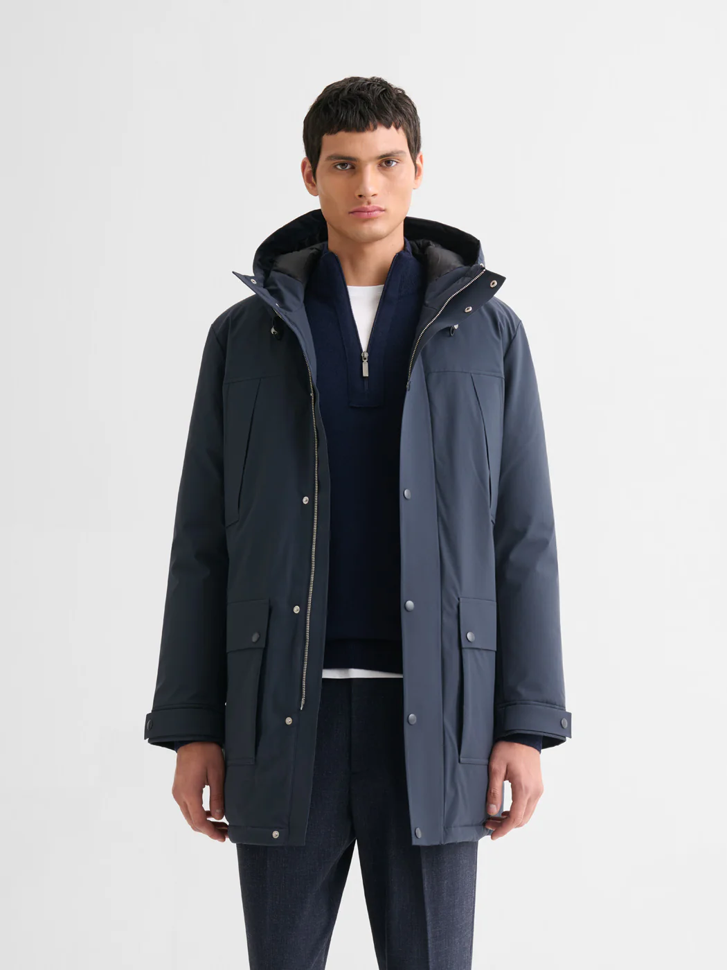 Parka Ă capuche