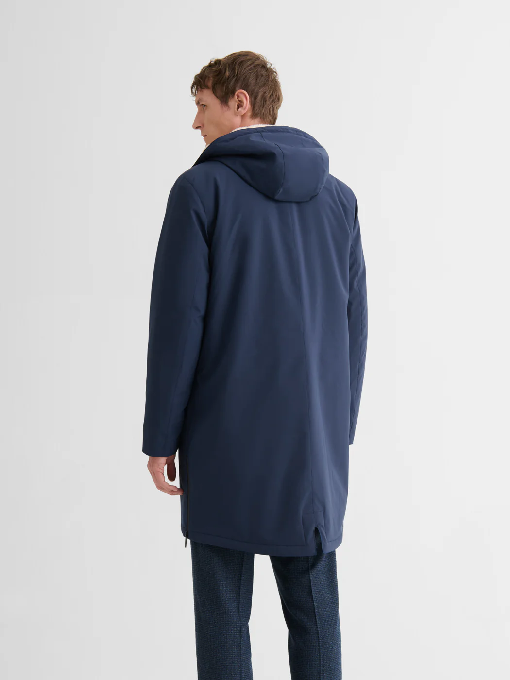 Parka déperlante à capuche sherpa - Image 2