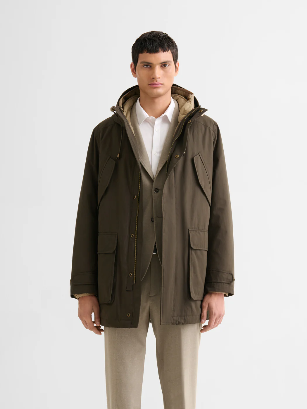Parka 3 en 1 déperlante à capuche