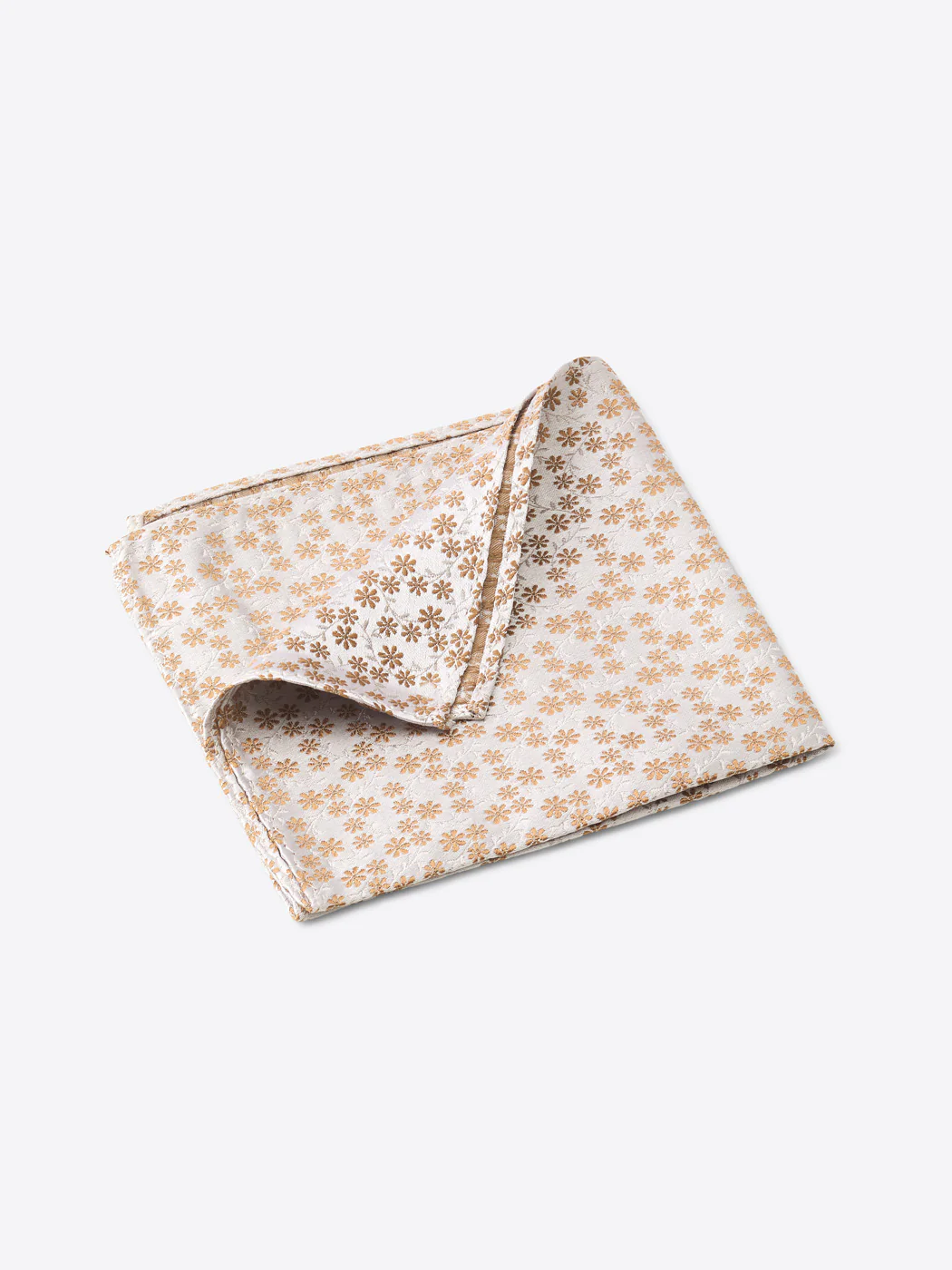 Pochette en soie fleurie