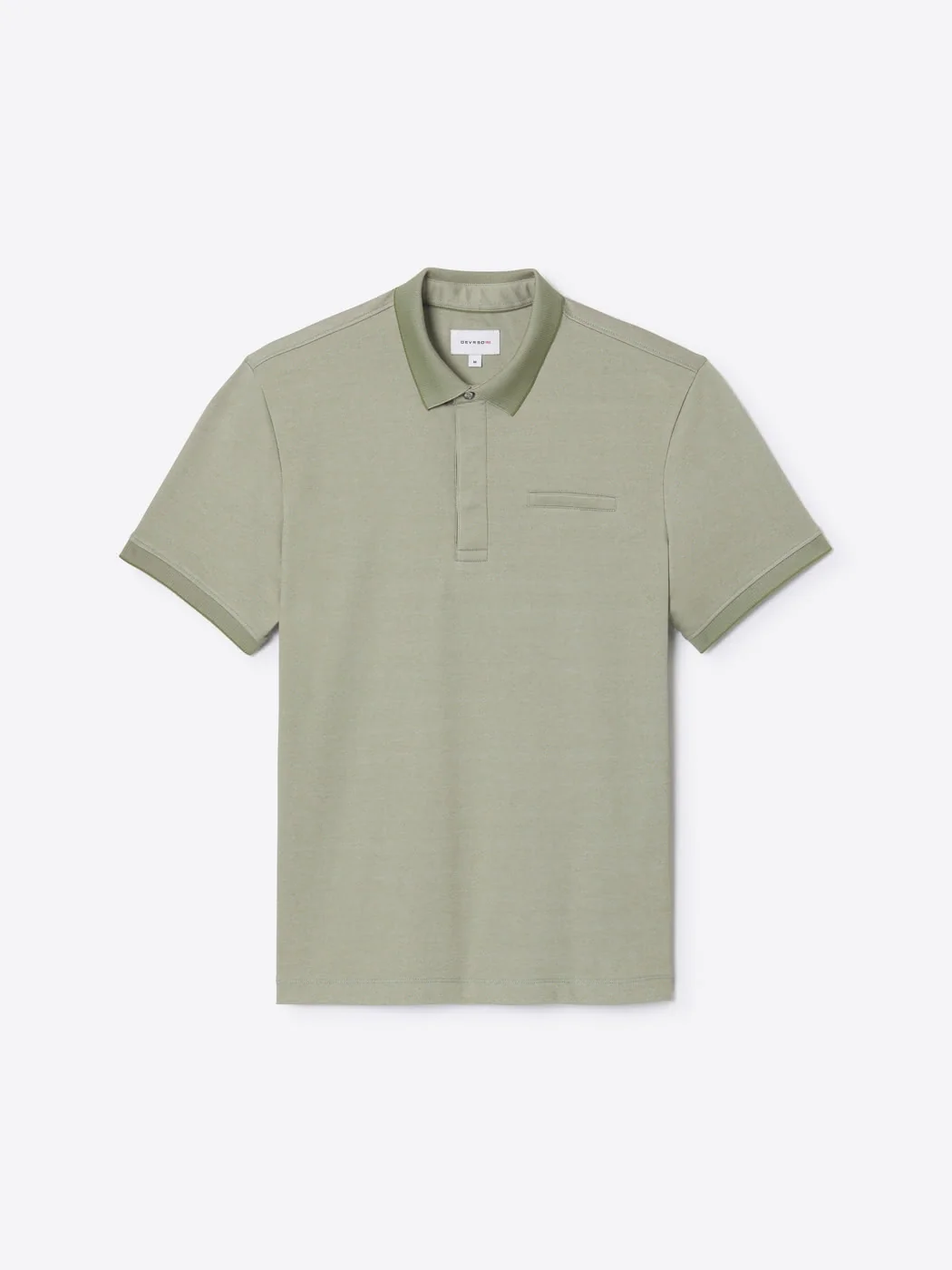 Polo col boutonné maille chinée - Image 3